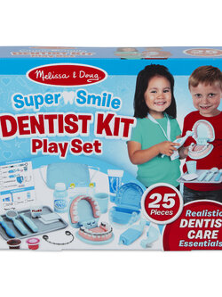 [25ชิ้น] อุปกรณ์หมอฟัน เครื่องมือทันตแพทย์ Melissa & Doug Dentist Kit Playset รีวิวดีใน Amazon USA ชุดฟัน ชุดจัดฟัน ขัดฟัน อุปกรณ์ 25 ชิ้นครบ