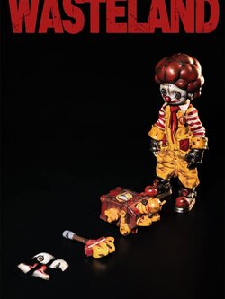 [พร้อมส่ง] WeArtDoing studio Wasteland 8" - Crazy Clown-Mac