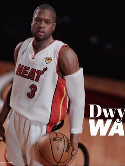 [สั่งจอง] Enterbay RM-1097 1/6 REAL MASTERPIECE NBA COLLECTION: DWYANE WADE