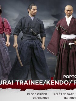 [สั่งจอง]POPTOYS EX032/EX033/EX034 1/6 : Samurai Action figure