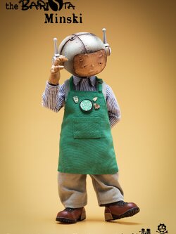 [พร้อมส่ง] Whycat & GEARHEADTOYS GHT005 ： ClumsyBot - Minski