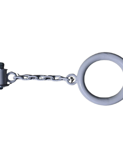 อะไหล่ห่วงโหนพร้อมโซ่ ขนาดห่วง 17 ซม. ความยาวโซ่ 20 ซม. อะไหล่เครื่องเล่นสนาม ห่วงพร้อมโซ่ ตะขอ โซ่ พร้อมส่ง