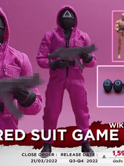 [สั่งจอง]Wikee Toys WKT01 1/12 : Red Suit Game Guard