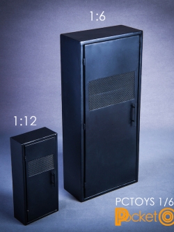 [สั่งจอง] PCTOYS PC007 PC008 1/6 & 1/12 metal weapons cabinets 2.0 lockers