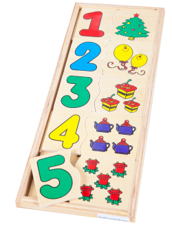 ของเล่น, ของเล่นเด็ก, จิ๊กซอว์, ตัวต่อ, เกมจับคู่ตัวเลขกับสิ่งของ , ของเล่นไม้, ของเล่นเสริมพัฒนาการ, ของเล่นเด็กอนุบาล, สื่อการสอนเด็กอนุบาล