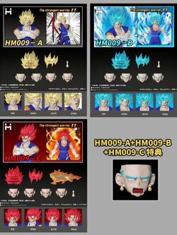 [สั่งจอง]HM Studio 1/12 : Head Carving Accessories Set