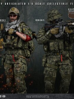 [สั่งจอง]SOLDIER STORY 1/6 : Naval Special Warfare Tier 1
