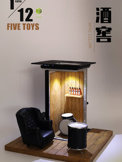 [สั่งจอง]FIVETOYS F2012 1/12 : The wine cellar