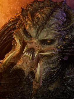 [สั่งจอง]Sideshow 400318 Mythos Legendary Scale Bust : Predator Barbarian