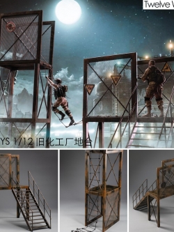 [สั่งจอง]TWTOYS TW1907 A/B/C 1/12 Abandoned Factory Scene