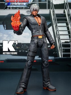 [สั่งจอง] Storm Toys SKKF10 1/12 : King of Fighters - K'
