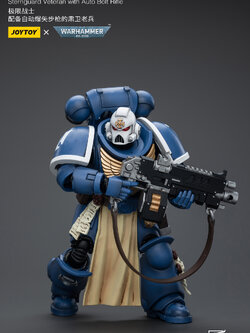 [สั่งจอง]Joy toy 1/18 : [Reissue] . --- Ultramarines --- - JT9800 : Sternguard Veteran Sergeant