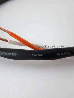Canare Canare Speaker Cable 2S9F สายลำโพง 2 ไส้ 2C x 14AWG O.D.8.9 mm 2S9F