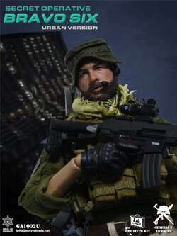 [สั่งจอง] General's Armoury GA1002U 1/6 scale Secret Operative Bravo 6 Urban Version