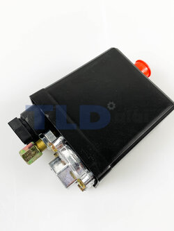 ตัวตัดปั๊มลม เพรชเชอร์สวิทซ์ ปั๊มลม PC-7 แรงดัน ON/OFF 12-175 PSI ชนิดหัวต่อ 1 ทาง