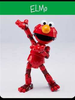 [พร้อมส่ง] BLITZWAY Carbotix : Sesame Street - Elmo (17 Cm) BW-CA-10601