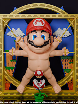 [สั่งจอง] SUPERCOOL studio Mario x Vitruvian Man