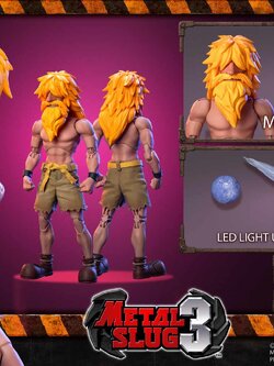 [สั่งจอง]TunShi Studio 1/12 : Metal Slug3 - Hyakutaro Ichimonji