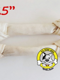 กระดูกผูก สีขาว ขนาด 8.5 นิ้ว 1kg