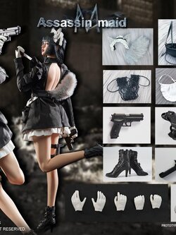 [สั่งจอง] VERYCOOL VCF-2065 1/6 : Female Assassin Series : Assassin Maid-Michelle