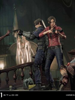 [สั่งจอง]Prime 1 Studio UPMRE2 : Resident Evil 2 Leon S. Kennedy & Claire Redfield