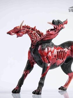 [สั่งจอง]JXK JXK049 1/6 Variant Zombie Dog Doberman 3.0