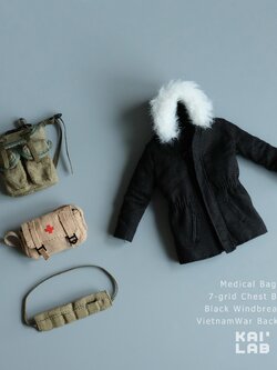 [สั่งจอง]Kai Lab 1/12 : Vietnam War US Army Accessories Set.