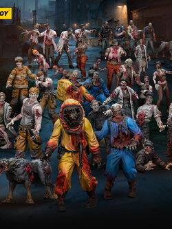 [สั่งจอง]Joy toy 1/25 : Dark Source Zombie Figure