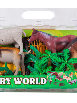 ฟาร์มสัตว์ สัตว์เลี้ยง ชุดใหญ่ , โมเดลสัตว์,สัตว์จำลอง, ของเล่นเสริมพัฒนาการ, ของเล่นเด็กอนุบาล, สื่อการสอนเด็กอนุบาล