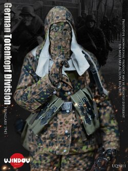 [สั่งจอง]UJINDOU UD9011 1/6 : WW2 German Totenkopf Division Hungary 1945 Action Figure