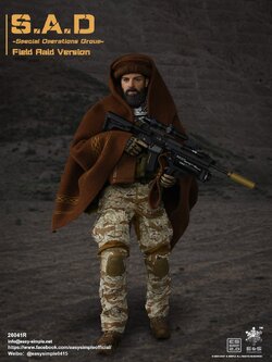 [สั่งจอง]Easy&Simple 26041R 1/6 : S.A.D Special Operation Group Field Raid Version