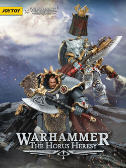 [สั่งจอง] Joytoy 1/18 : Space Wolves - JT00133 : Legion Praetor with Power Axe and Combat Shield