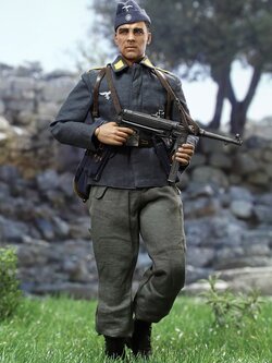 [สั่งจอง]DID D80146 1/6 WWII German Fallschirmjager - Schmeling