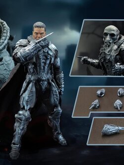 [พร้อมส่ง ]PSERtoys F001 1/12 : steel kryptonian acution figure **กล่องยับ**