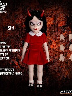 [พร้อมส่ง]Mezco toyz 10" : Living Dead Dolls - Sin