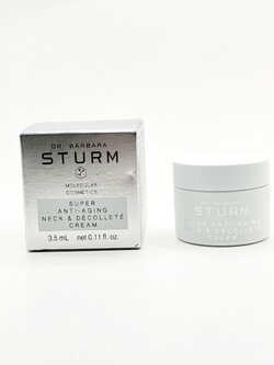 Dr. Barbara Strum Super Anti-Aging Neck & Decollete Cream 3.5g ครีมบำรุงผิวบริเวณคอและเนินอก