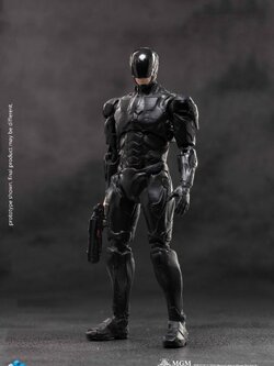 [สั่งจอง]Hiya LR0083 1/18 Exquisite Mini Series- ROBCOP 2014 ROBOCOP BLACK