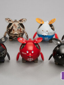 [พร้อมส่ง] BANDAI X UNDERVERSE cobranded Blind Box Vol.2 GUNDAM HARO × SQUARE2