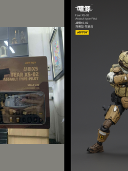 [พร้อมส่ง] "Joy Toy 1/25 - JT01246 : Fear XS-02 Assault type-Pilot