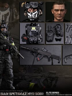 [พร้อมส่ง] DAMTOYS : 1/6 RUSSIAN SPETSNAZ MVD SOBR GRANIT- 78103 เวอร์ชั่นปกติ