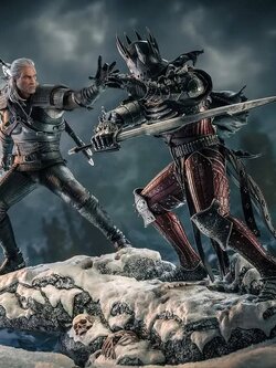 [สั่งจอง] PureArts : 1/6 Diorama - Geralt VS Eredin (The Witcher 3 : Wild Hunt)