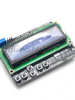 Arduino Keypad Shield LCD 16x2 อาดุยโน่ปุ่มกดชิลด์ LCD 16 ตัวอักษร 2 แถว