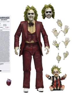 [สั่งจอง]Neca 7" : Ultimate "Red Tuxedo" Beetlejuice