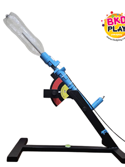 ฐานยิงจรวดขวดน้ำ แถมที่สูบลม ทดลองวิทยาศาสตร์ทดสอบยิงจรวดขวดน้ำ สื่อการสอนเด็กประถม มัธยม ช่างเทคนิค ปวช ปวส ใช้ในการแข่งขันยิงจรวดขวดน้ำ