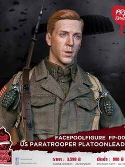 [สั่งจอง] Facepoolfigure FP-002A/B 1/6 - US Paratrooper PlatoonLeader - “Easy” Company [regular/special ver.]