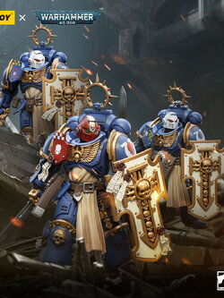 [สั่งจอง] Joytoy 1/18 Warhammer 40k : Ultramarines Bladeguard [Re-issue]