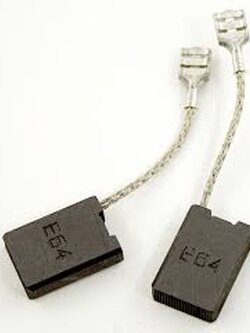 แปรงถ่าน (แท้) Bosch บอช หินเจียร แท่นตัดไฟเบอร์ รุ่น GWS2200, GCO200, GCO220, GCO2, GCO2000 (1607014171) (อะไหล่แท้100%)