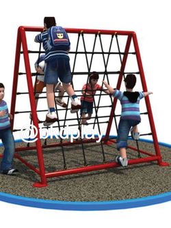 ปีนป่ายเชือกเล็ก,เชือกถัก, เครื่องเล่นสนาม, กลางแจ้ง เหล็ก, ราคาโรงงาน สินค้าสั่งทำ 10-20 วัน