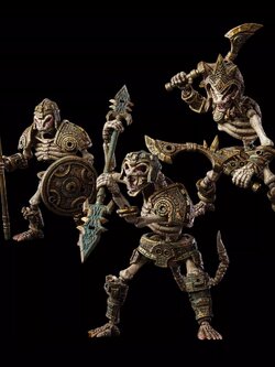 [สั่งจอง]Yoto toys 1/12 : Skeleton Serpent man