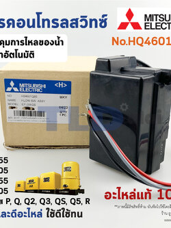 อะไหล่ปั๊มมิตซู Flow Switch สวิทซ์ควบคุมการไหล (แท้) (H04601Q00) สำหรับรุ่น EP-155 / 205 / 255 / 305 รหัส P, Q, Q2, Q3, QS, Q5, R อะไหล่ปั๊มน้ำอัตโนมัติ